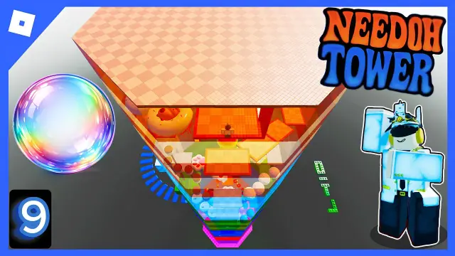 Needoh Tower world 9 Walkthrough and Stage Guide